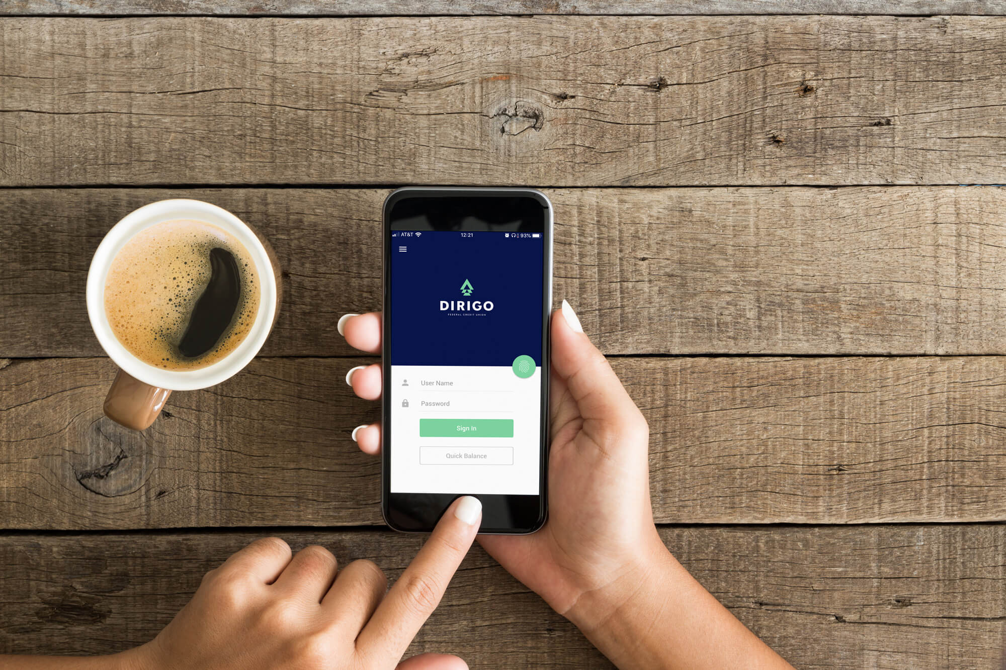 Mobile Banking App Dirigo Federal Credit Union Maine