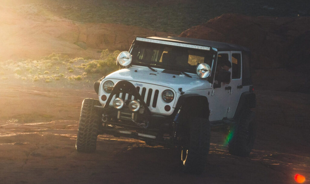 white jeep