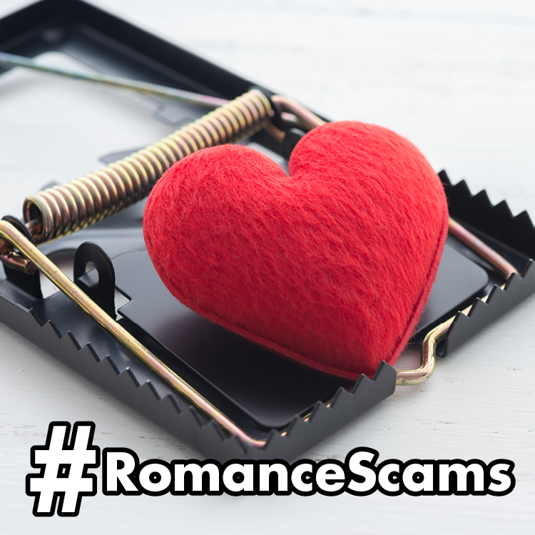 Heart in Romance Scam