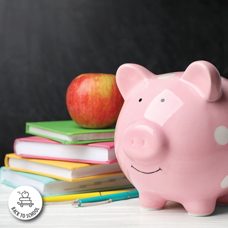 save money with a back to school budget